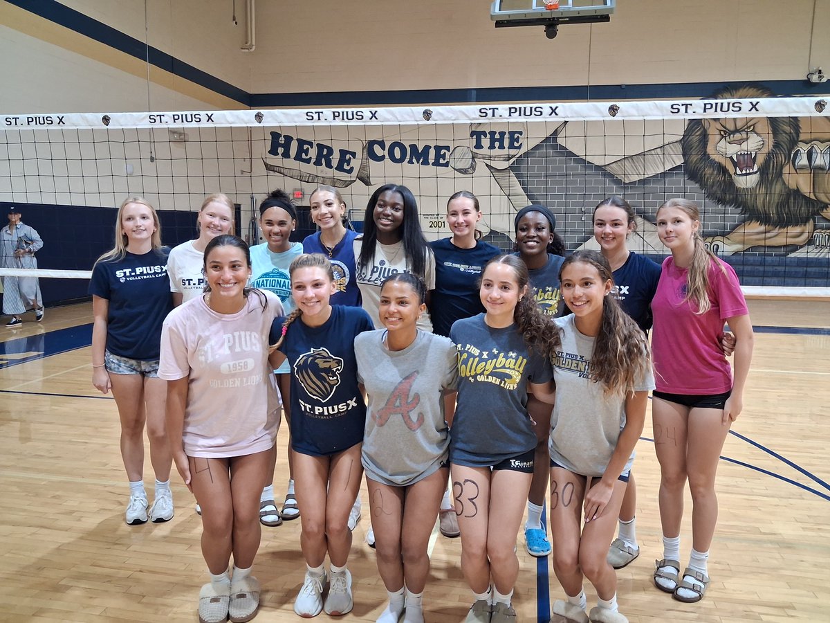 St. Pius X Volleyball tweet media