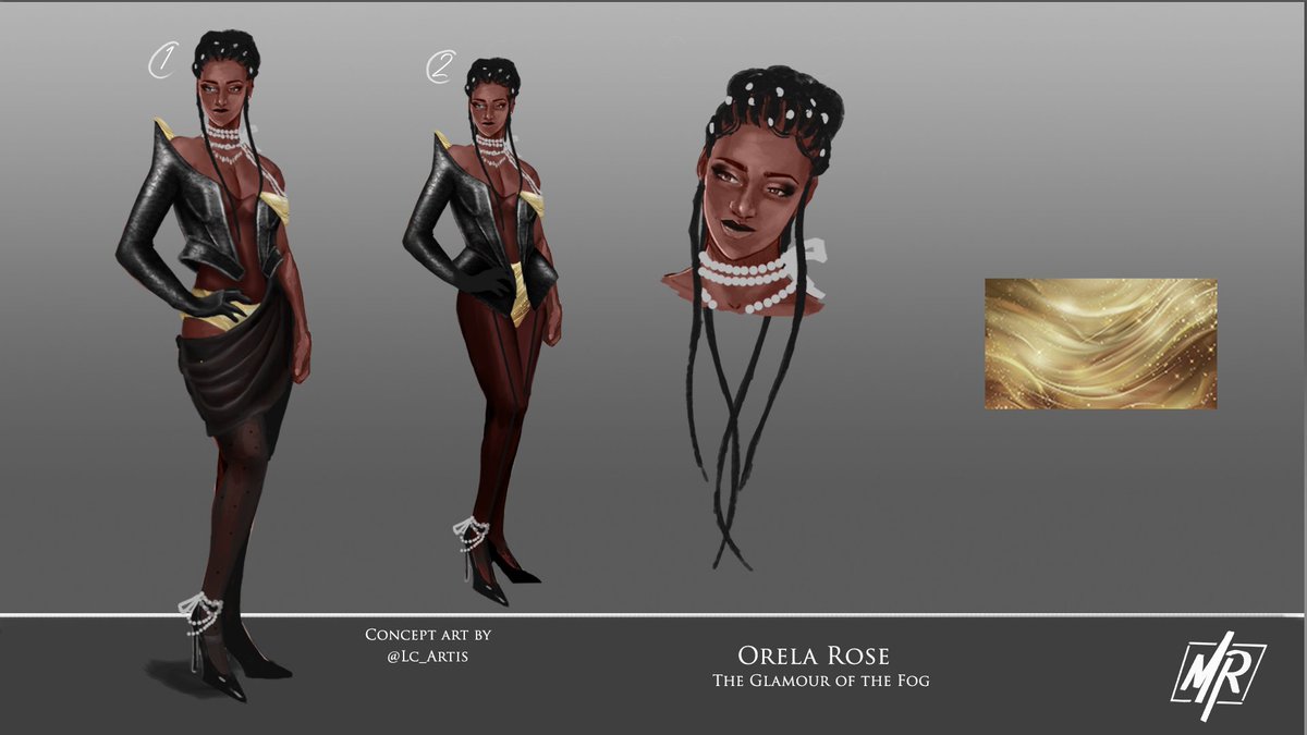 artis_lc's tweet photo. As always, I can't enter the skins contest because I'm from Spain and my region isn't allowed.🫠

Still, I wanted to share my design for Orela✨

Orela Rose - The Glamour of the Fog https://t.co/9Qad82eeeP