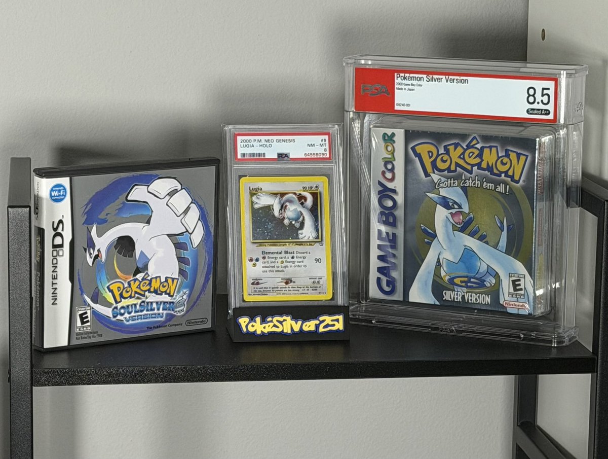 RocketRealmTCG's tweet photo. Added a sealed copy of Pokemon Silver to my personal collection. Immediately my favorite collection item I have! https://t.co/7SkywuZpsZ