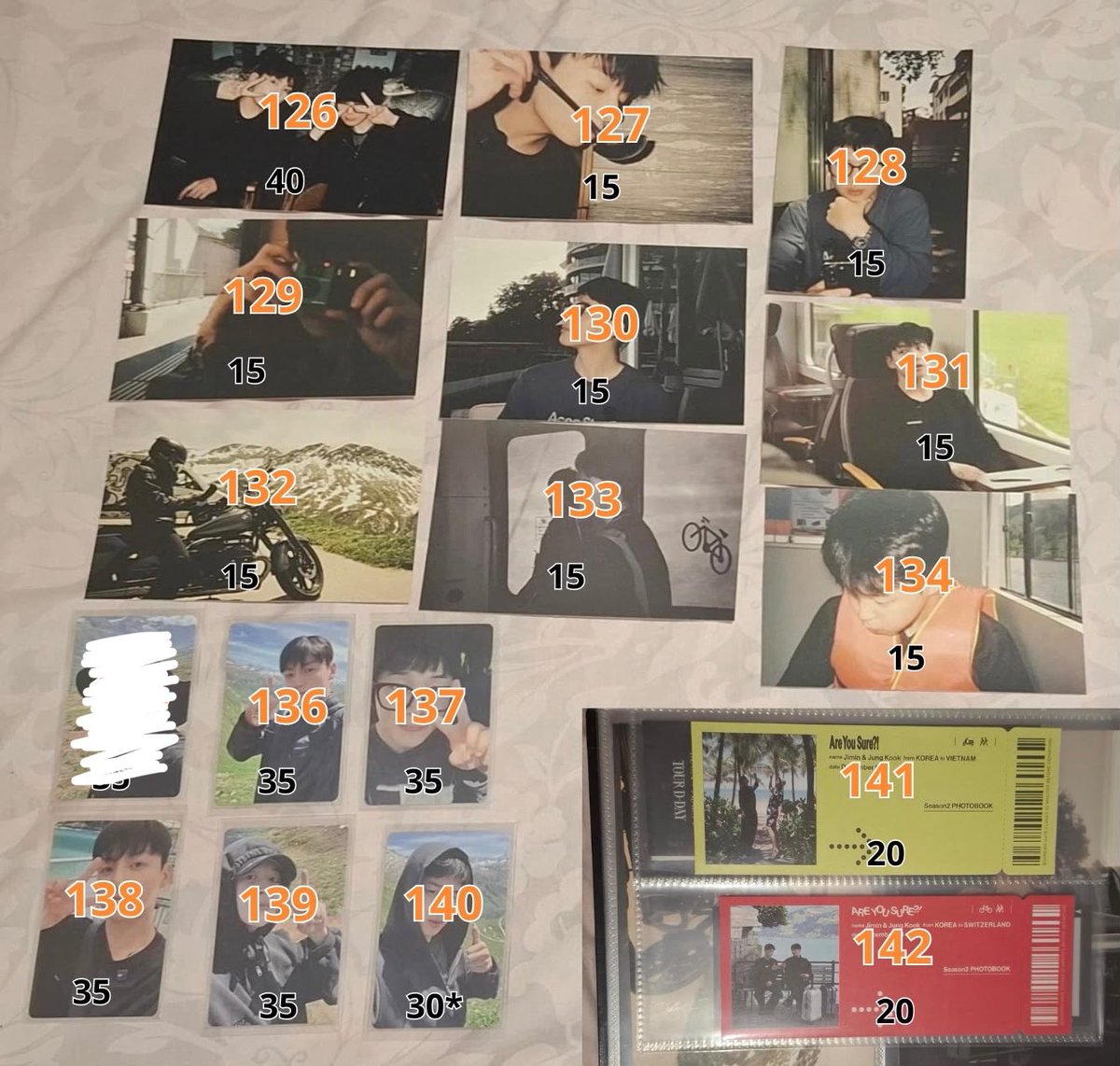 springdaycegs's tweet photo. atualização ‼️ 

DROP NACIONAL 🌸🌟

✨ valor do item na imagem + fretes
💸 pagamento até dia 15/8 
🌸 aceitamos pix e cartão

🏷️ vendo venda bts jk jungkook yoongi suga agust d dday bts variados ays jin procuro compro https://t.co/StUih6zibE