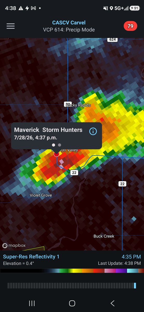 RFD_Maverick's tweet photo. Over Drayton Valley looking E 4:40pm
#abstrom #abwx #alberta https://t.co/dOvuCh9Fx8