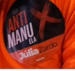Barilcka's tweet photo. @mariadorosario @ManuelaDavila quem fez o adesivo foi uma mulher... #cadeianeles https://t.co/Bcodr67p2n