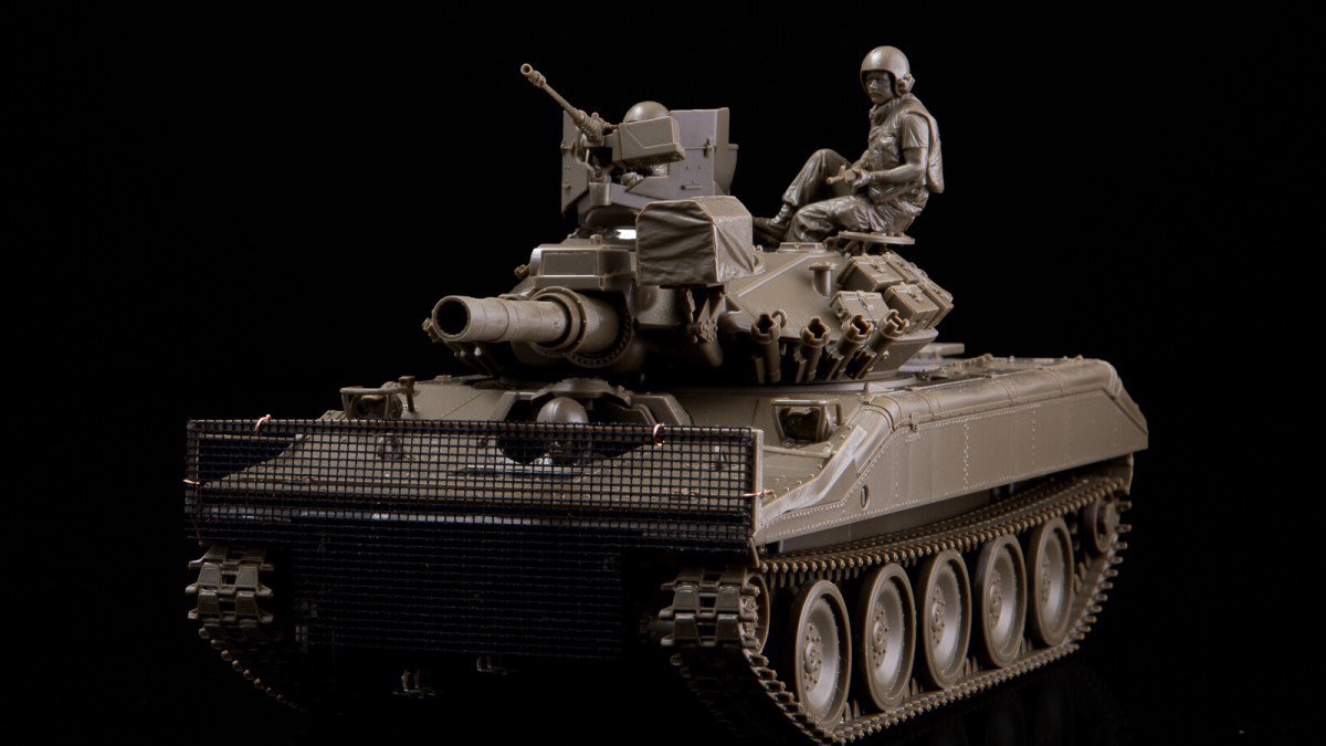 NippperCom's tweet photo. この戦場体験ってプラモアニキの思い出だったの!?　自ずとシェリダンという戦車にも、より感情移入したくなってしまう。
【レビュー】タミヤのシェリダン愛が爆発したスーパー戦車模型を組める喜び。1/35 アメリカ空挺戦車 M551 シェリダン (ベトナム戦争) https://t.co/QM0v7JzTK9 @NippperComより https://t.co/NQPUtpy9sr
