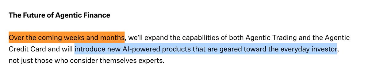 OdinRobinhood's tweet photo. Robinhood announces Agentic Trading and promises more “AI-powered products.” for retail investors
https://t.co/Deio77syk7

Then https://t.co/hoGSZsf331 and https://t.co/Hh4cTARFia subdomains are registered by Robinhood five seconds apart. Do the math. https://t.co/8XT41rUqhP
