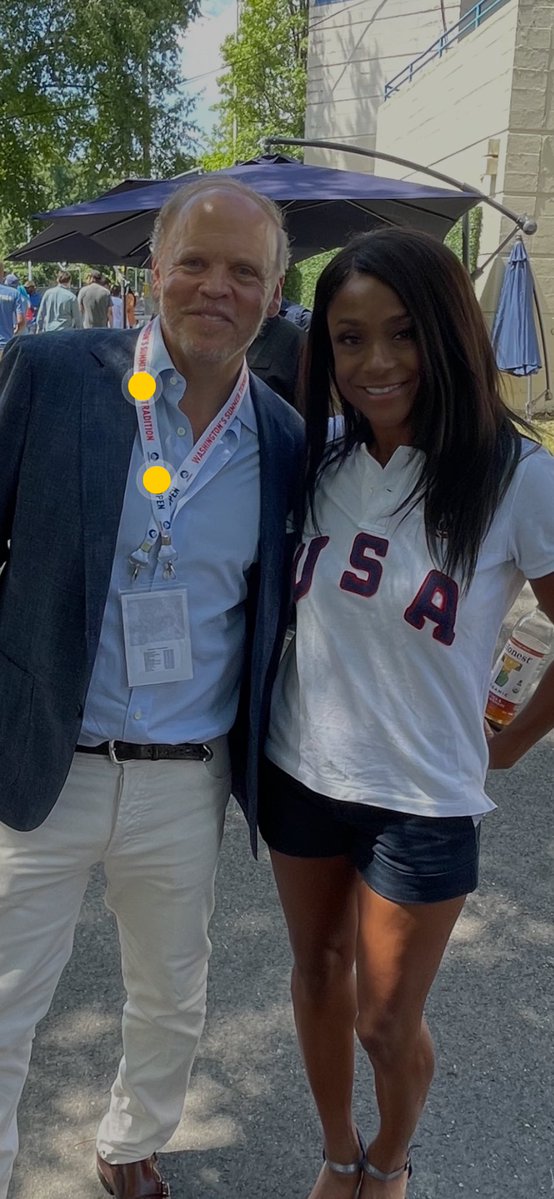 dominiquedawes's tweet photo. So excited to be in Washington, D.C. for the @Mubadala tennis tournament to cheer on these incredible athletes! 

There’s always something special about world-class sporting events, as D.C. continues to shine as an amazing host city! 

Can’t wait for an incredible week of tennis! 🎾 Thanks Mark EIN for the tickets.

Dominique Dawes Academy