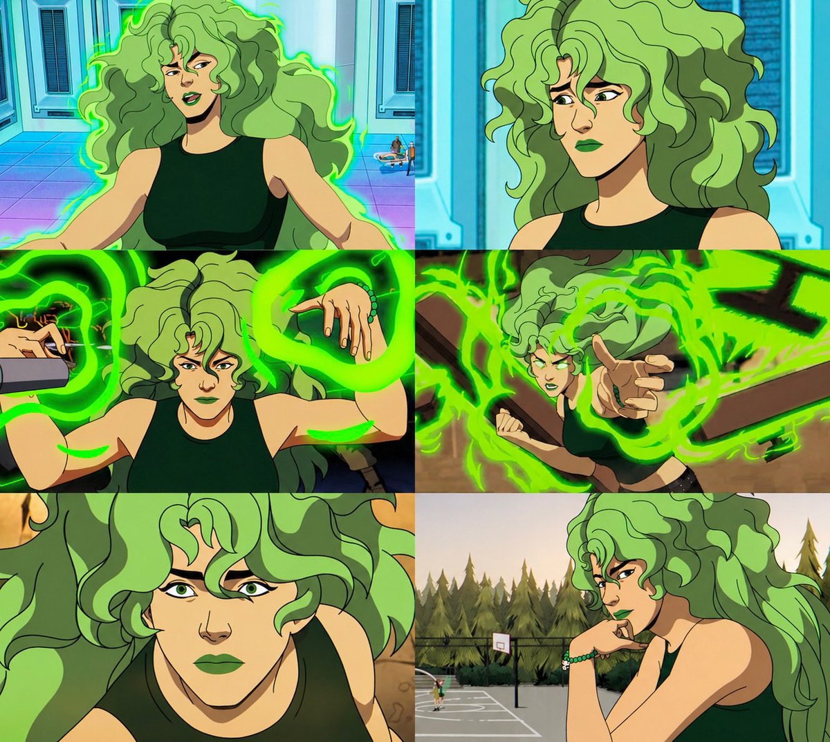 comfortrogue's tweet photo. polaris is so pretty #XMen97 https://t.co/cVCpKGLsXu