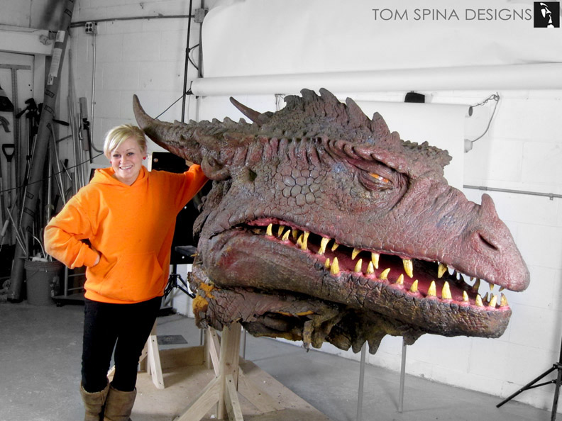 TomSpinaDesigns's tweet photo. Some years ago, we had the opportunity to conserve, restore, and display this life-sized head prop of an original #VermithraxPejorative from 1981's #Dragonslayer.
https://t.co/3pGO3v5dwv
#TomSpinaDesigns #Dragon #movieprops https://t.co/iW2LGAsTXD