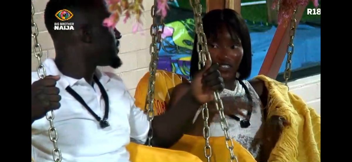 deevaisbipolar's tweet photo. Cynthia ofori this two people abeg ,wdym people are playing game and you’re here??mtchewww

#BBnaija https://t.co/c1oqn6vNN3