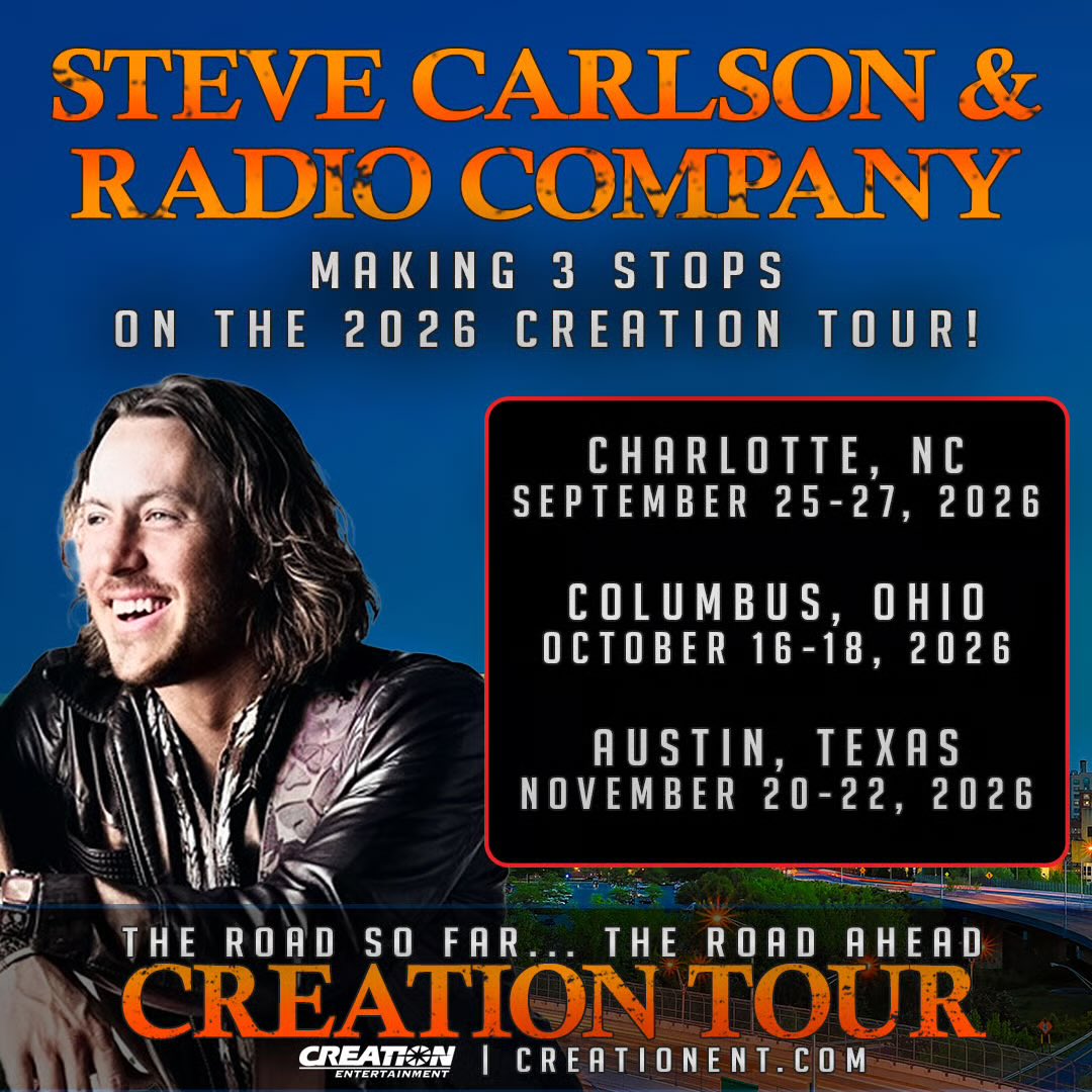 CreationEnt's tweet photo. We're excited to bring the dynamic Radio Company duo of Jensen Ackles and Steve Carlson to select The Road So Far... the Road Ahead 2026 Conventions.
In Austin (Nov. 20-22), back by popular demand, we're offering a good old-fashioned Texas BBQ dinner, with a fab Radio Company panel! Join us for some good eats and learn how Jensen and Steve tookย ย 20+ years of friendship and put that into releasing studio albums. They will be taking music questions from the audience, sharing their stories, and possibly sharing a few bars of their music with us.
Steve will also be taking photo ops -- including a duo with Jensen -- signing autographs and doing a 30-minute meet & greet!
But wait! Steve will also be in Charlotte (Sept. 25-27) and Columbus (Oct. 16-18), doing a special Radio Company panel with Jensen (sans food), photo ops, autographs, and his meet & greet!
NOTE: No photos or video recording are allowed and anyone who violates the rule will be asked to leave and banned from all future Creation events. You must also have an admission pass to attend.ย
Get tickets: https://t.co/z0QsNymWtP