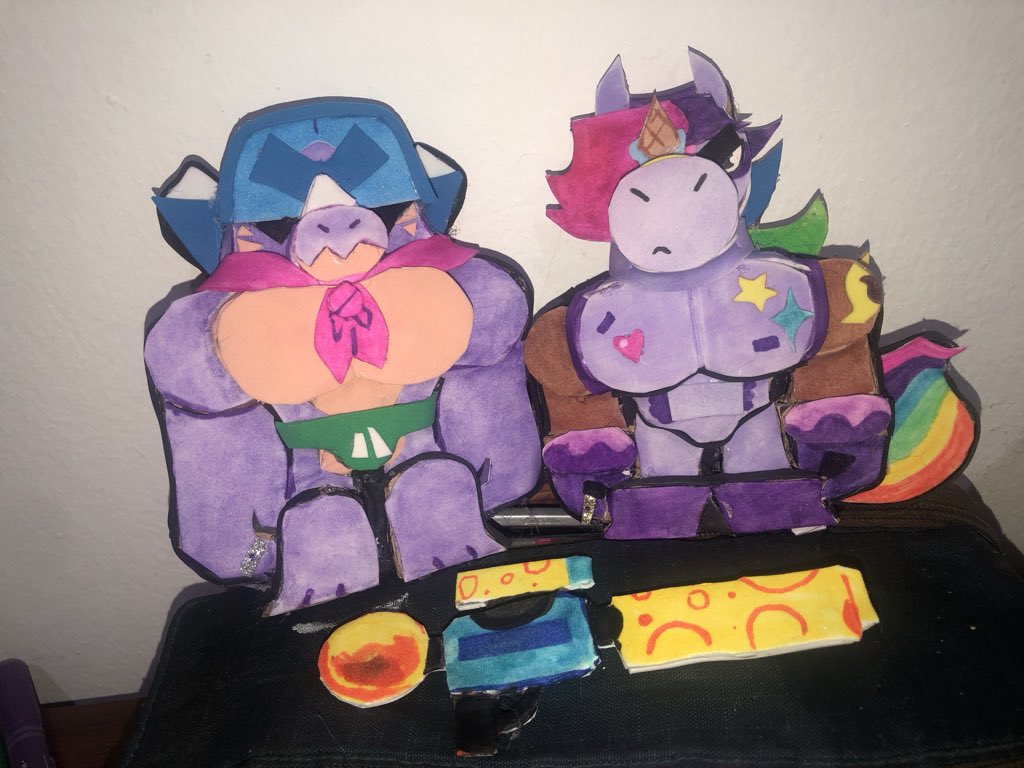 KeinerMuoz9's tweet photo. Se me olvidó mostrarles que ya terminé a los esposos de cartón (y bueno, me voy a tomar un descanso de la comunidad de brawl, y quiero que esto sea de lo ultimo que suba de pierce x berry durante algún tiempo) #berry #pierce #berryxpierce #brawlstars https://t.co/LQwDvoNGox