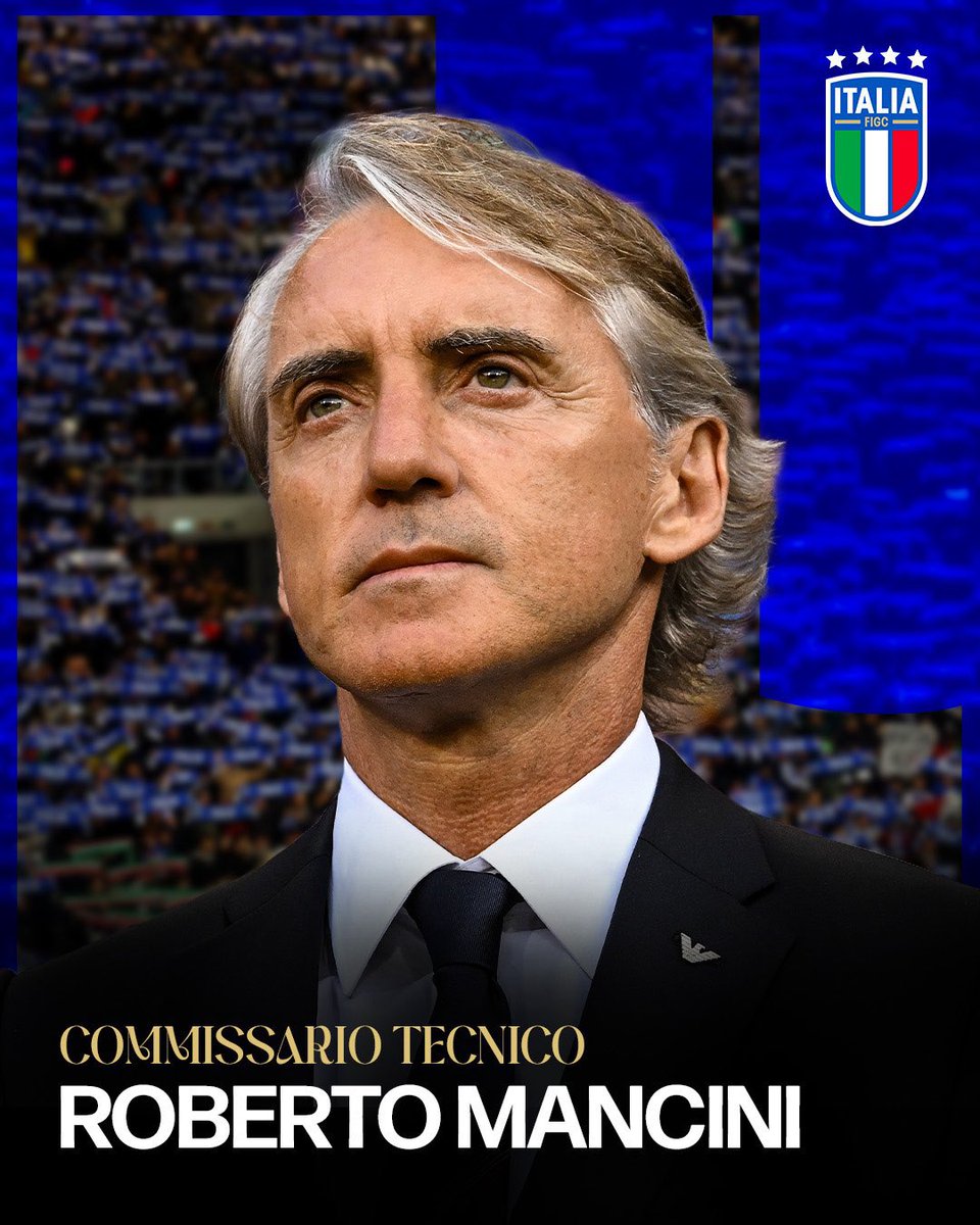 MaxCordaro's tweet photo. Roberto Mancini fue la elección “políticamente correcta” de Malagò luego de la tragicomedia vivida con Paolo Maldini. Mancini, en su segunda etapa, tendrá que no solo demostrar que es el indicado con resultados en la cancha, sino formar parte del cambio de mentalidad en el Calcio https://t.co/Kng6CTzglT