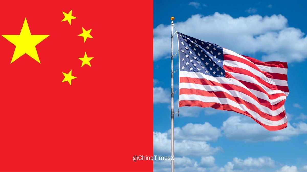 ChinaTimesX's tweet photo. BREAKING:

​ China states that the United States is the biggest source of chaos in the world and the greatest threat to international stability. https://t.co/hhUNnIRkEy