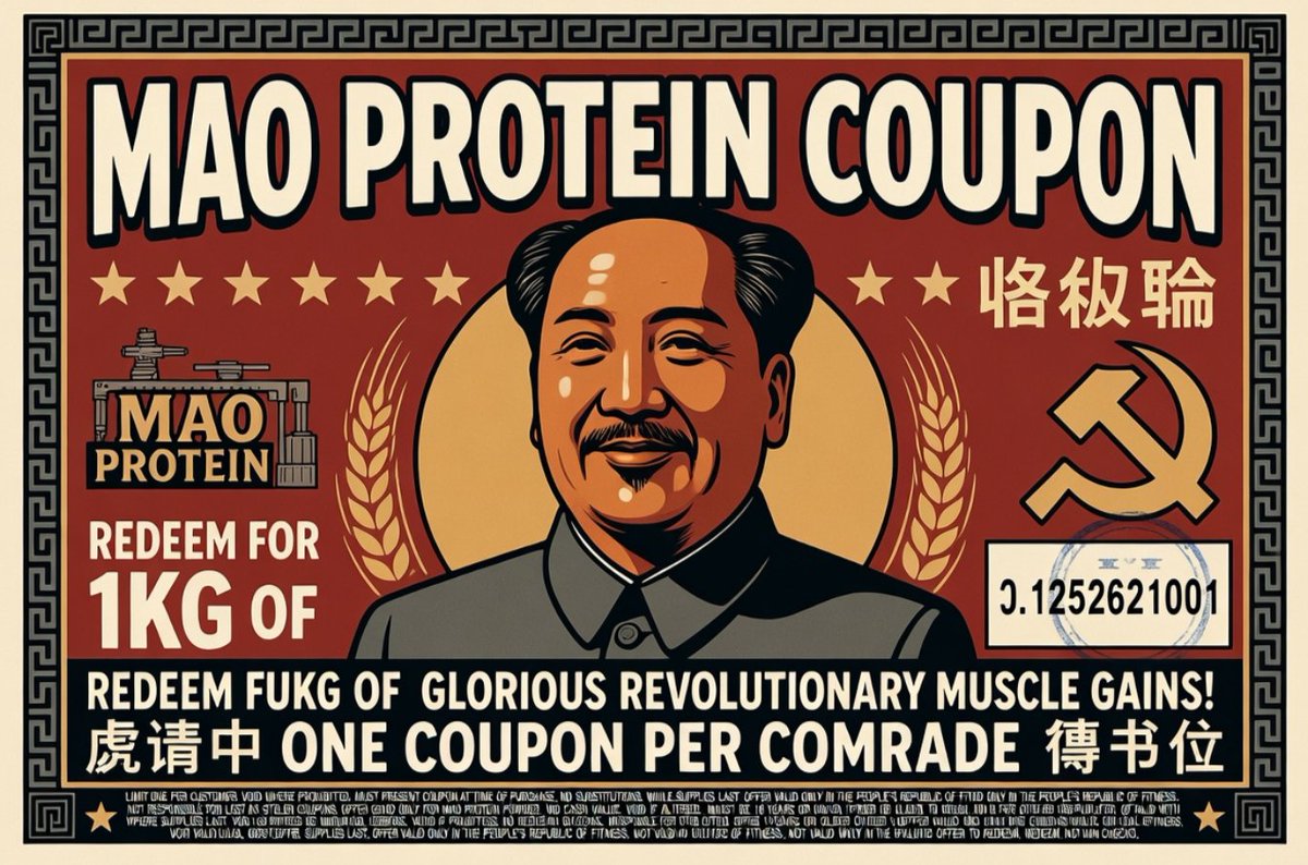 melonsid47's tweet photo. Coming soon to a New York City street near you. Get your government issue protein coupons. https://t.co/faUAdK3GUr