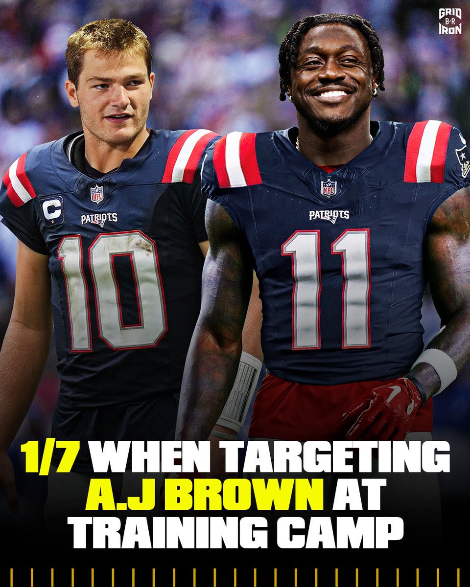 brgridiron's tweet photo. Checking in on the Pats camp 👀

(via @_AndrewCallahan) https://t.co/1A5QB54w85