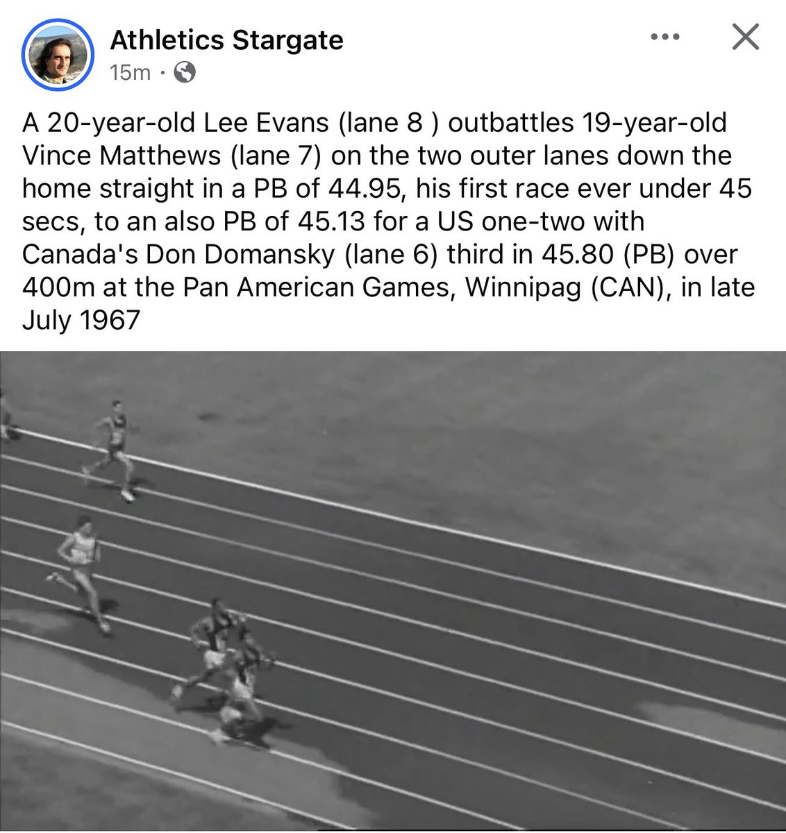 HBCUtrack_field's tweet photo. Vince Matthews is a @JCSUSports grad. #HBCUtrackandfield https://t.co/aeInmV06FZ