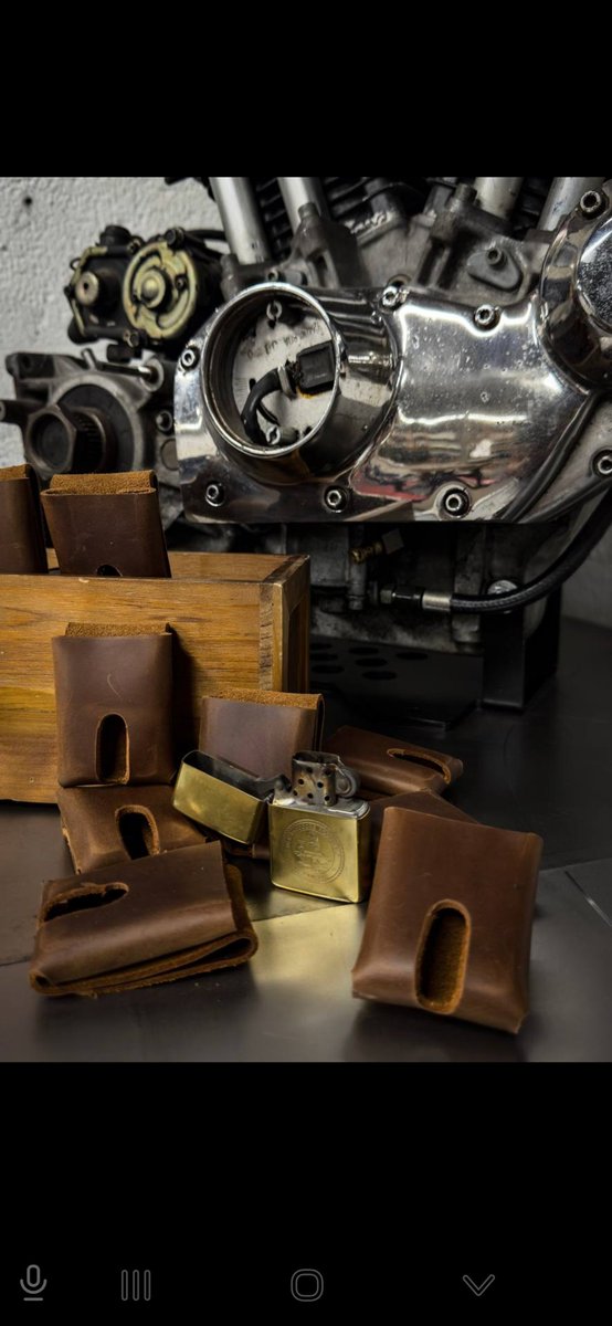 TwoWheelTrashWv's tweet photo. New item!
Leather Zippo holder. Smoking a cigar or riad side wire repair. Having a zipper on your hip is just handy.  Come check em out.
@twowheeltrash.com https://t.co/uRmHbg64NQ