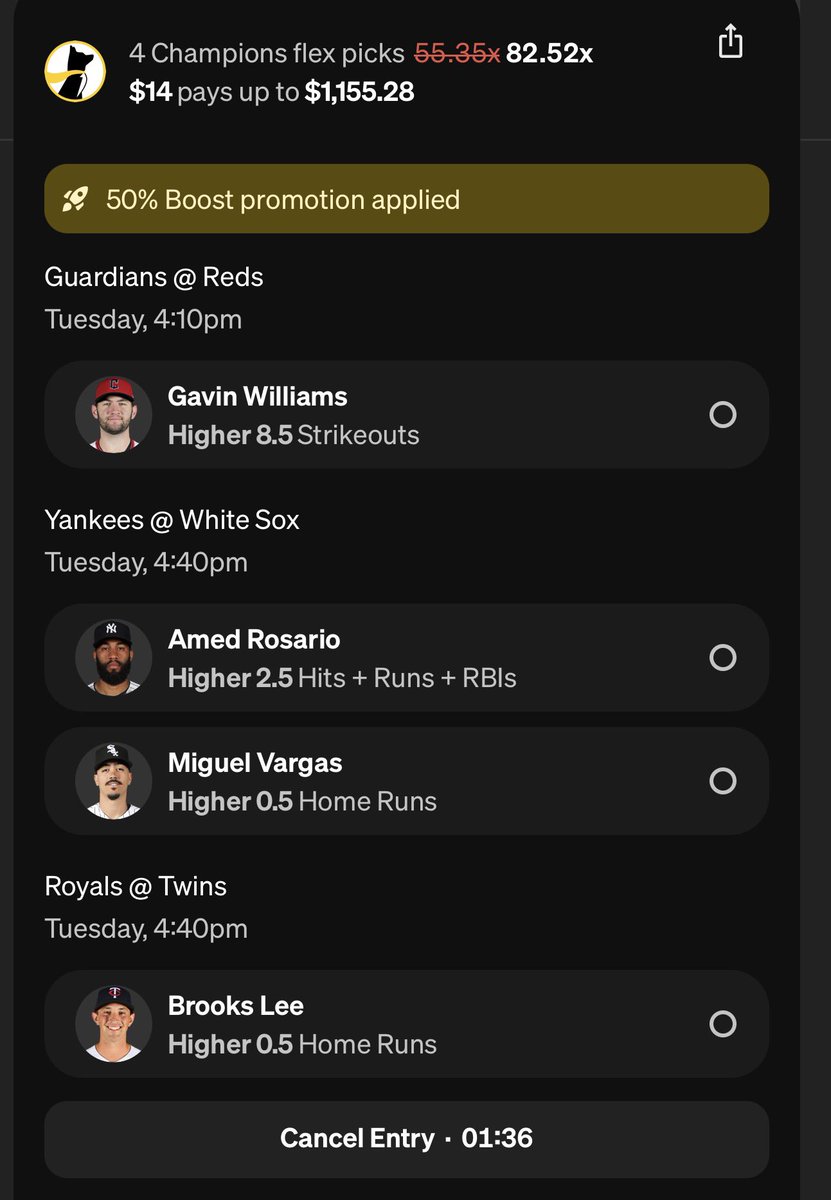 Arkhampicks_'s tweet photo. Why not 🤷💥🦇

#Gambling𝕏 #MLB https://t.co/zPdWl6aysc