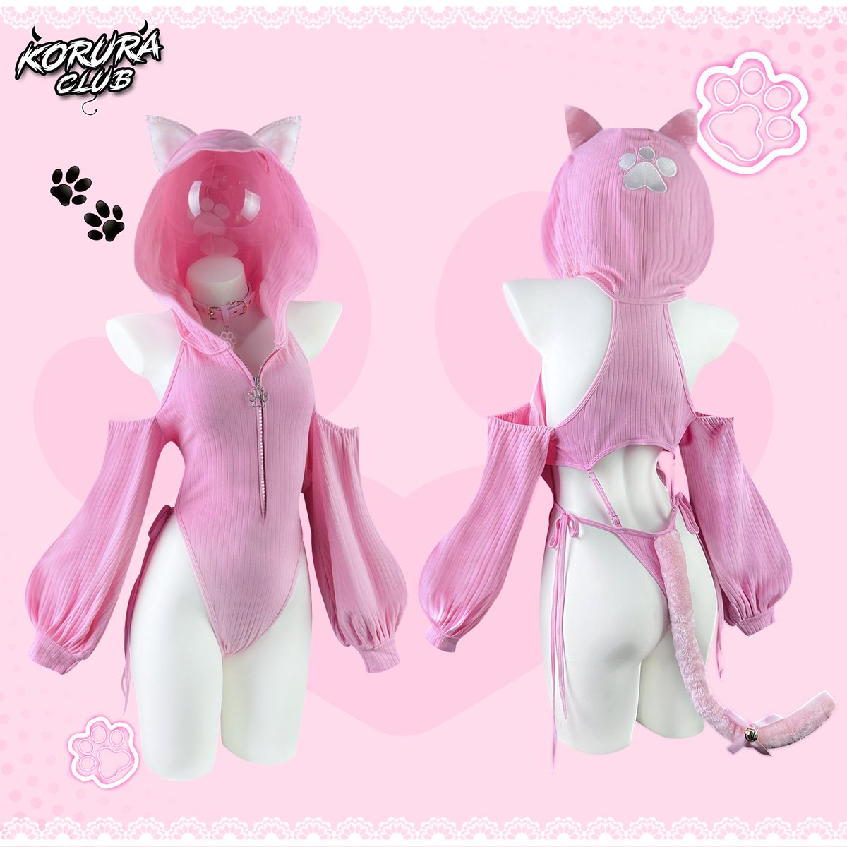 SabletheGoon's tweet photo. I just received Pink SHY NEKO BODYSUIT MG15 | XS/S/M / Pink from Ecchi! via Throne. Thank you! https://t.co/sNiQXx3Xds #Wishlist #Throne https://t.co/TkESDEhKB1
