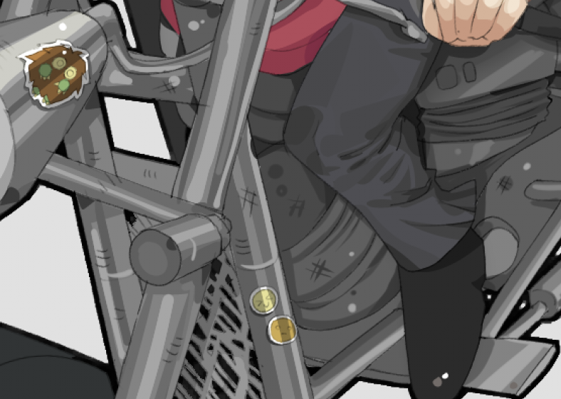 d35106gcj's tweet photo. im doing my makeup, can you take control of the steering real quick?! ^.^ (wip) https://t.co/vFJvlaMUnq