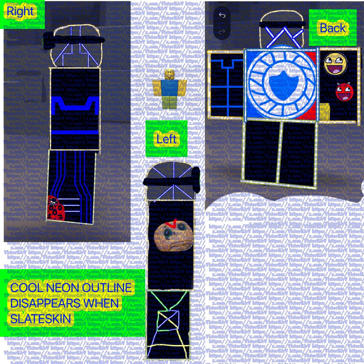 VictorHJrV's tweet photo. @rblxforsaken Check out my kids skin concept for antivirus noob https://t.co/oydiBmEKmq