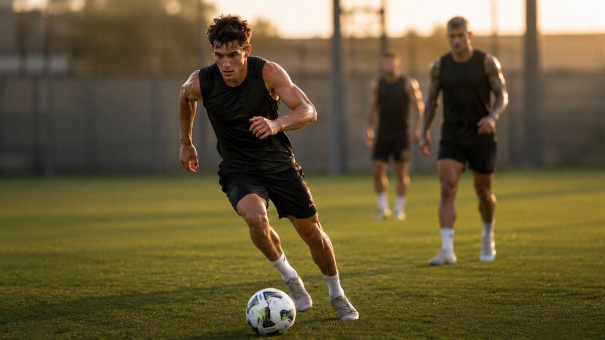 SSEJ_office's tweet photo. Pro soccer players' body fat dips early in the season, then creeps back up. Younger players with more playing time stay leaner and steadier, while older and bench players fluctuate more. Tracking this could fine-tune #training and diets to keep athletes at peak form year-round.👇 https://t.co/0KNOaxMOD1