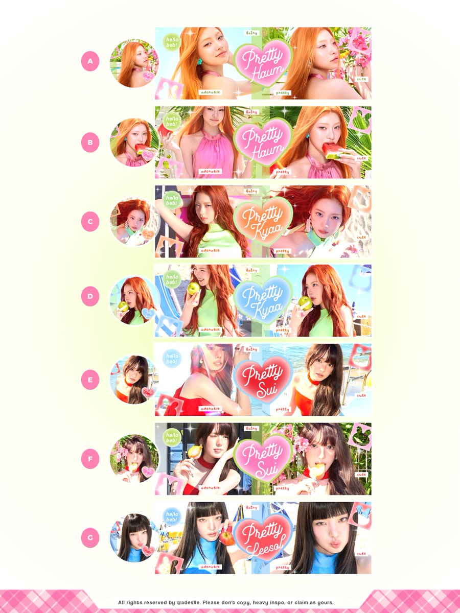 adeslle's tweet photo. help  repost ,  thank  you ! 

^____=3  haii  adelle  ada  layout  ready  stock  KiiiKiii  :  price  8k - 10k  per  each  (cek alt) , free  re-text  ──  let's  go  jajan ! ᭺ ࣪  🍓

☘️˳⁺  list  chara : haum, kyaa, sui, juyi, leesol
#bealanja #zonauang  https://t.co/qxpAquTSmm