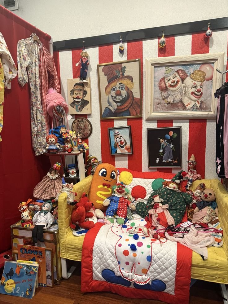 heartmorgue's tweet photo. No such thing as too many clowns... https://t.co/19sK0pwOTw