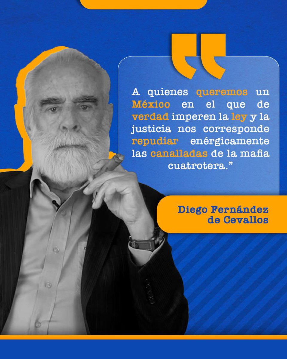 DiegoFC's tweet photo. Esta semana, en mi columna de Milenio, me refiero al secuestro de Ernesto Ruffo Apple cometido por el abominable gobierno que padece México. Te invito a leerla aquí: https://t.co/mKcegF6bVO https://t.co/4hyf4Visqx