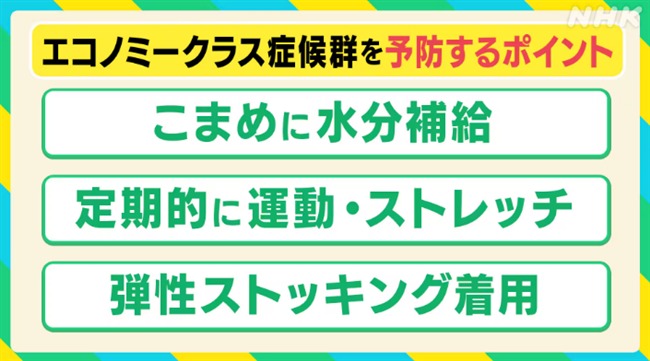 sirabete's tweet photo. 🚨【要注意】熊本地震の避難生活で命を守る「エコノミークラス症候群」予防法
↓
避難所や車中泊で長時間動かないと血栓ができ、肺の血管が詰まると呼吸困難や突然死につながる恐れ⚠️
↓
① 水分は2時間ごとにこまめに補給💧 1日最低1L（500ml×2本）が目安
↓
② 4時間ごとに足指のグーパー、つま先の上下運動、足首回しなどでふくらはぎを動かす🦵
↓
③ 弾性ストッキングの着用や、可能なら少し歩いて血流を良くすることも予防につながる✅
https://t.co/HTecCl6UTK