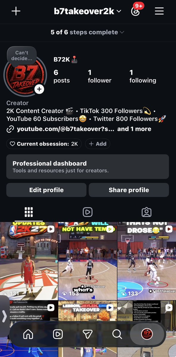 YoItsB7's tweet photo. Many Know me as Poxer But I wanna try this Content Creation Stuff once Again This year I will be consistent and post interesting content🤞🏽

I Know this takes time to make a new name for your self but I will 2K27 

I’m willing to make it my year to come back alive🤞🏽 https://t.co/fdUqtHFaEJ