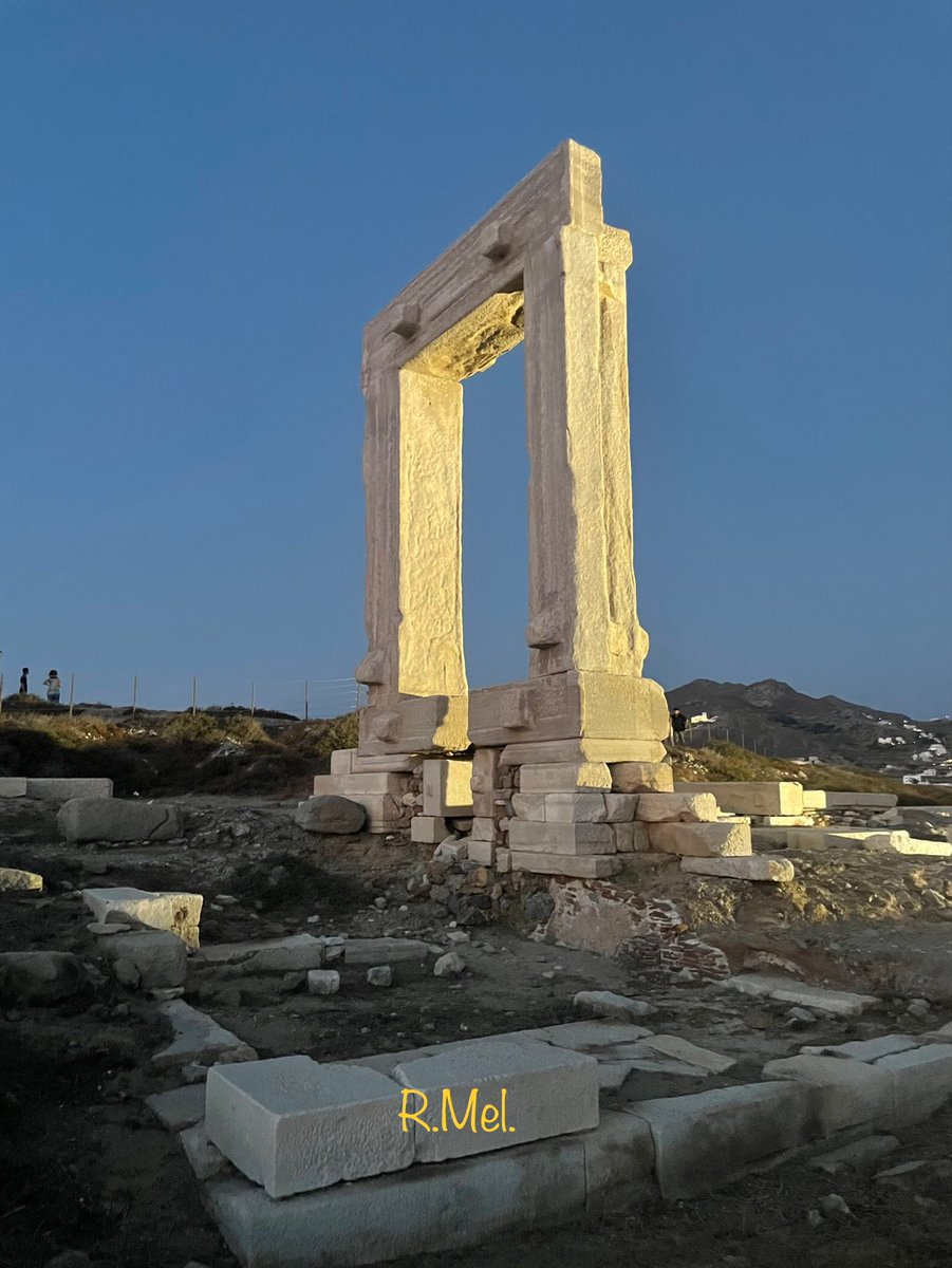 Radya_Mel's tweet photo. Portara (Temple Of Apollo ), Naxos. https://t.co/tmK6BD1rVK
