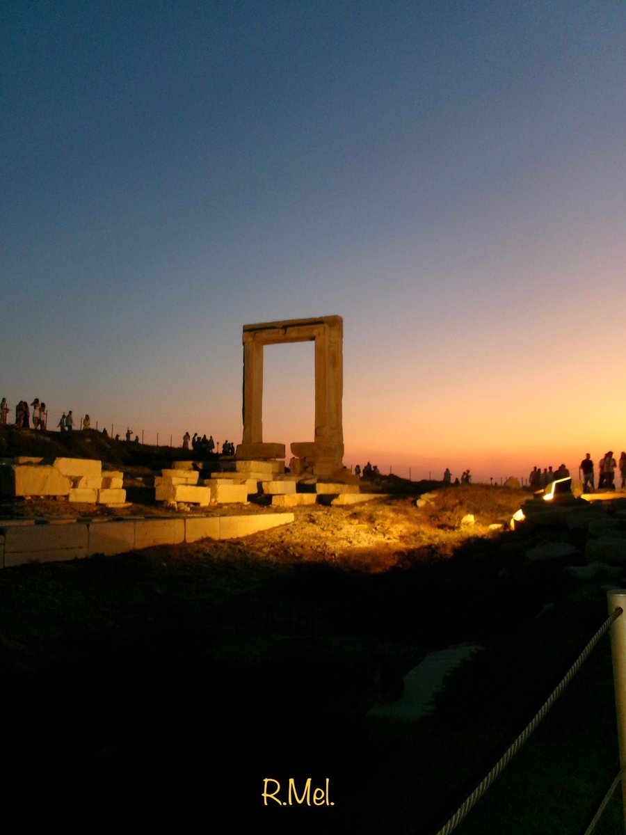Radya_Mel's tweet photo. Portara (Temple Of Apollo ), Naxos. https://t.co/tmK6BD1rVK