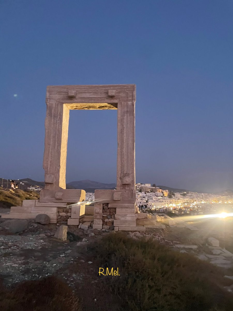 Radya_Mel's tweet photo. Portara (Temple Of Apollo ), Naxos. https://t.co/tmK6BD1rVK