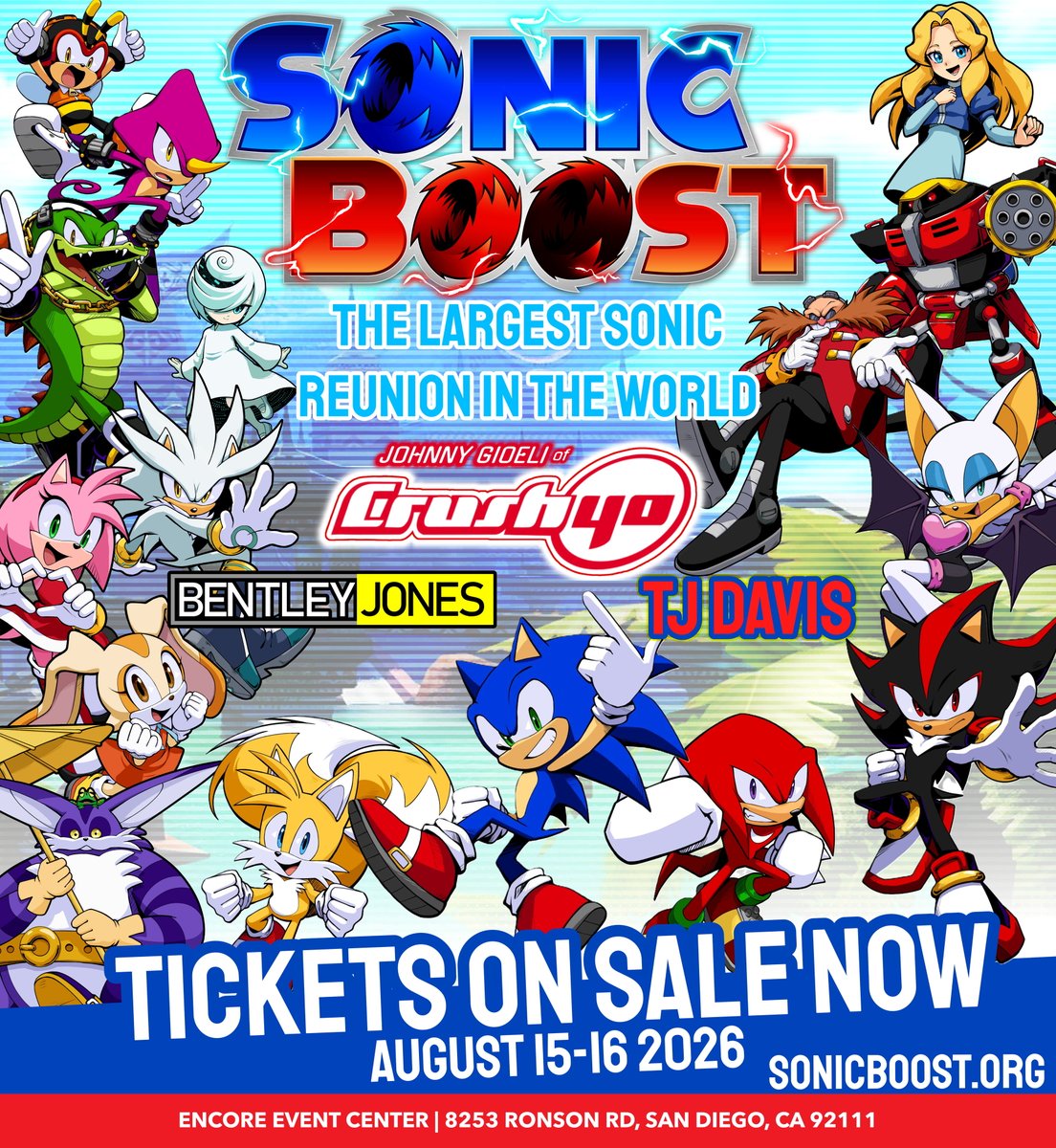 sonicboostcon's tweet photo. Get a load of this!
So many awesome and exciting things to do here at Sonic Boost
Here's some of our favorite things you can look forward to
#sonicboost #amyrose #sonicthehedgehog #silverthehedgehog #shadowthehedgehog #rougethebat #soniccon #eggman #teamrose #sonic4movie #sonic4 #teamsonic #milestailsprower