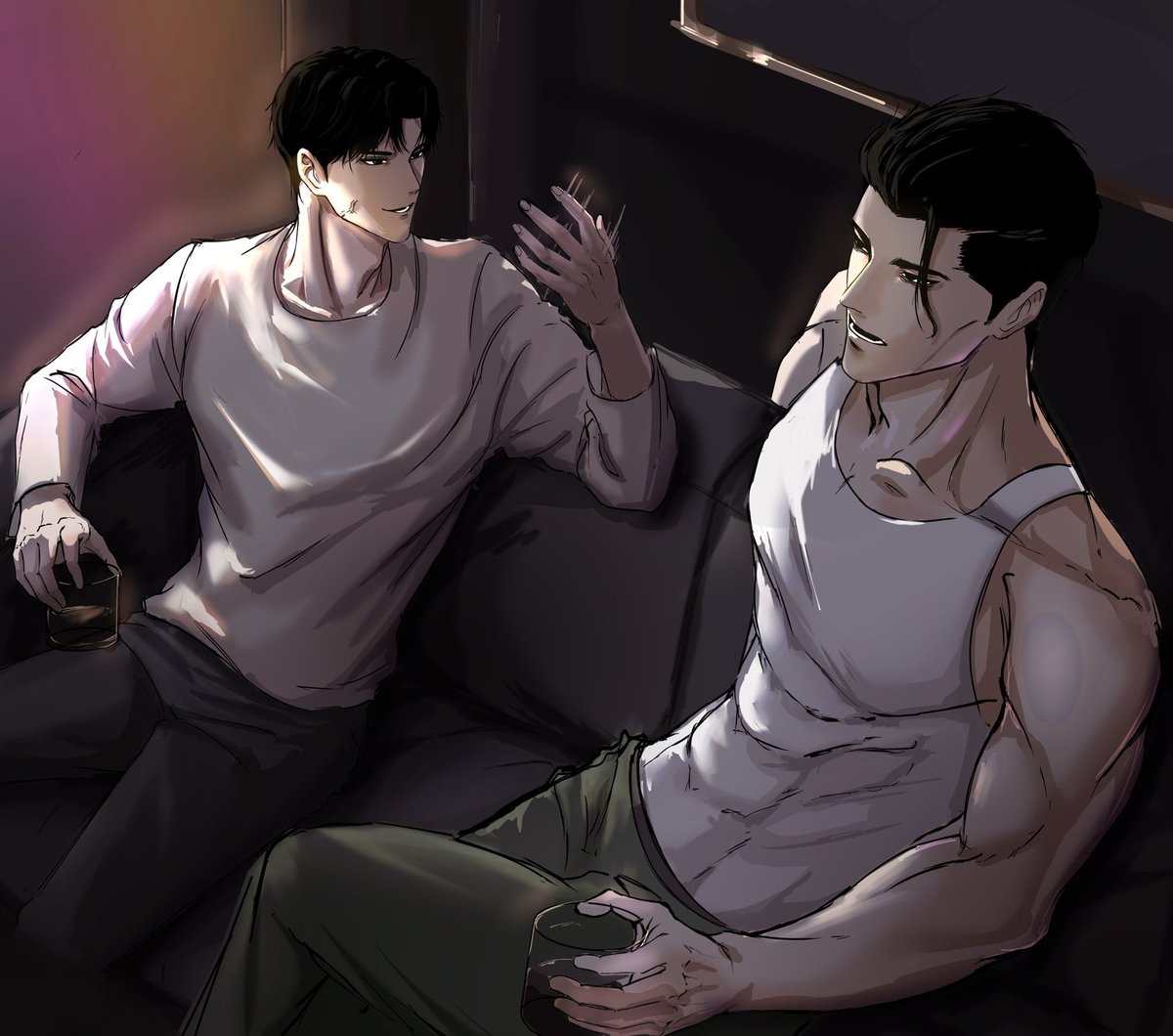 ashenxda's tweet photo. #lookism 
기태지훈 https://t.co/L8udoqUZ6L