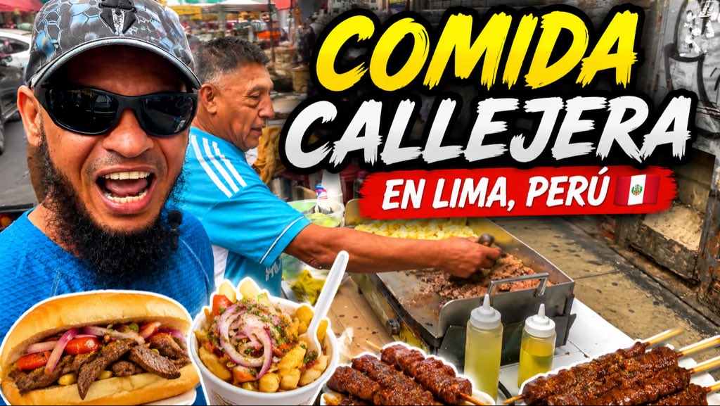 MIKELEZX's tweet photo. LIMA PERÚ COMIDA CALLEJERA https://t.co/7SBfs0BmYq vía @YouTube https://t.co/s0sUirhS1b