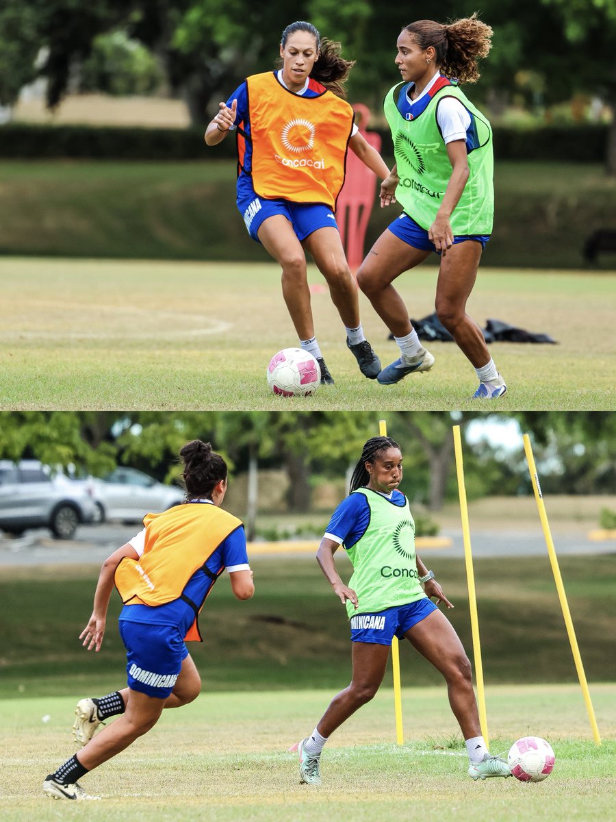 sedofutbol's tweet photo. Último entreno de nuestras Quisqueyanas previo al inicio del torneo 🙌🏻❤️🇩🇴  ¡VAMOS DOMINICANA! https://t.co/EqDRflrhZK