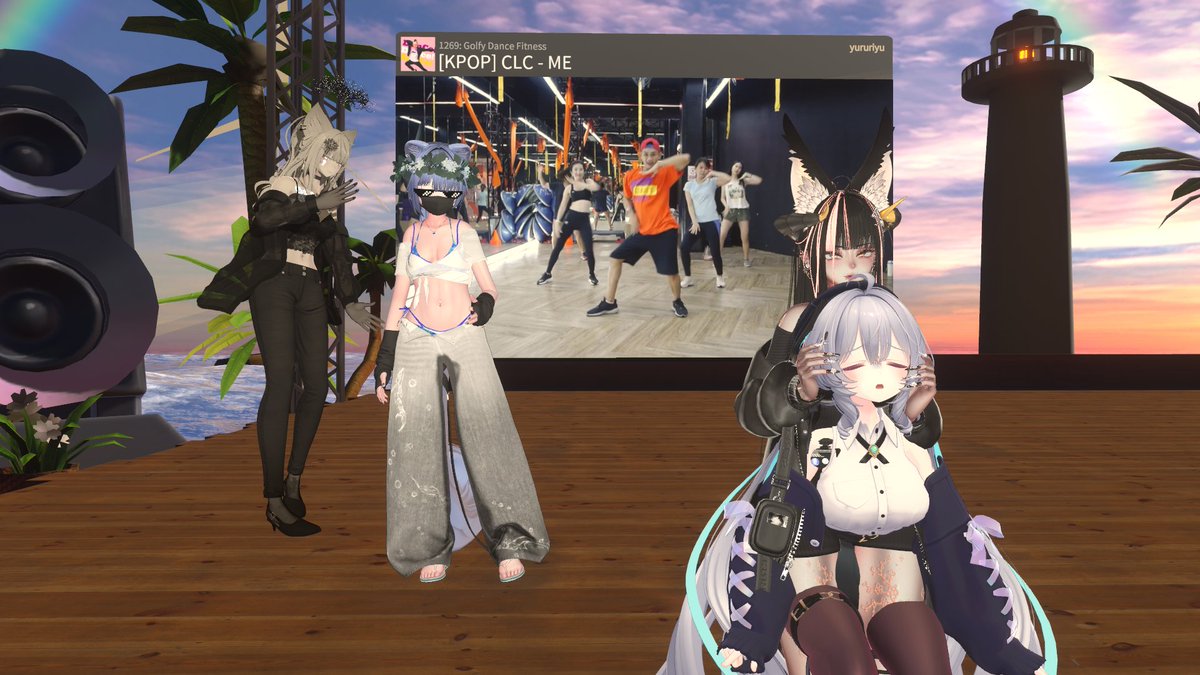 Skechobi's tweet photo. #vrchat
■ワールド名
PyPyDance
https://t.co/YPcY5k0pR3

エロさの権化みたいな服で踊る人がいた、ような気がする。気のせいかも。

■同行者
@orangeyururiyu @ReDRiisA https://t.co/yLhJvJs1bD