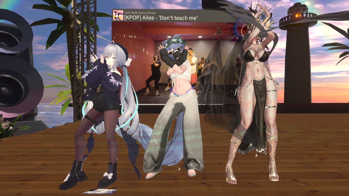 Skechobi's tweet photo. #vrchat
■ワールド名
PyPyDance
https://t.co/YPcY5k0pR3

エロさの権化みたいな服で踊る人がいた、ような気がする。気のせいかも。

■同行者
@orangeyururiyu @ReDRiisA https://t.co/yLhJvJs1bD