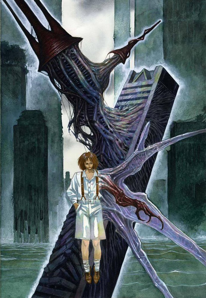 xe0_xeo's tweet photo. Possessed City - Hitoshi Yoneda https://t.co/bqOjDKfAy1