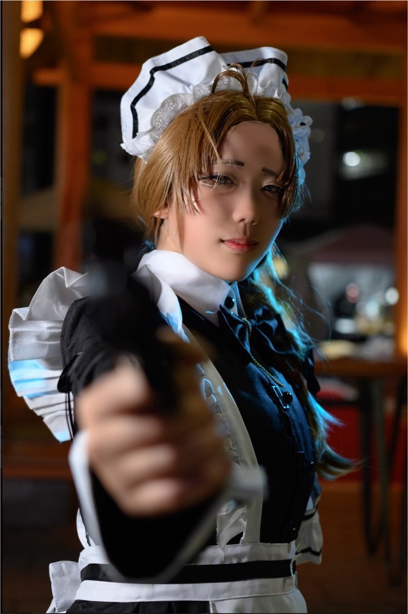 z75308's tweet photo. 【🌈🕒Cosplay/🔫コスプレ】

『メイド？』

 #こすぱ！  #こすぱ公式 https://t.co/2p7jpOFkxX