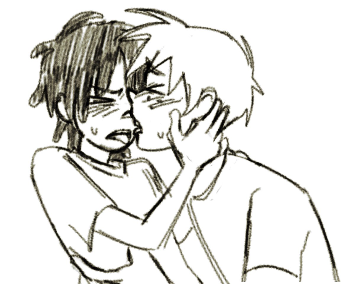 KitKeithKat's tweet photo. gross kissing https://t.co/076285rIAh