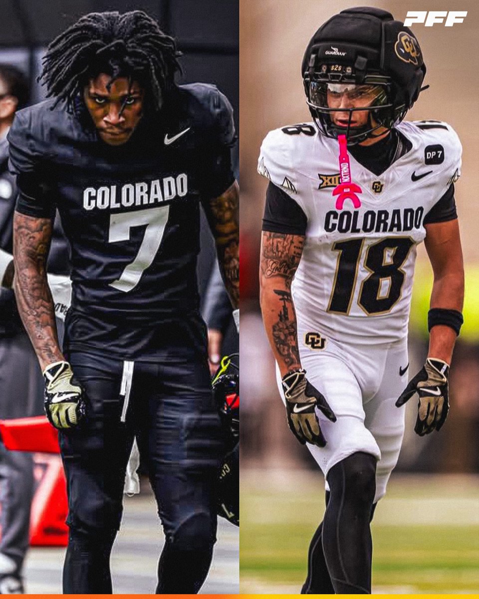 PFF_College's tweet photo. Most Receptions on 20+ Yard Throws Last Season:

🦬 Kam Perry: 19
🦬 Danny Scudero: 17

@CUBuffsFootball https://t.co/OU8E8tseKV