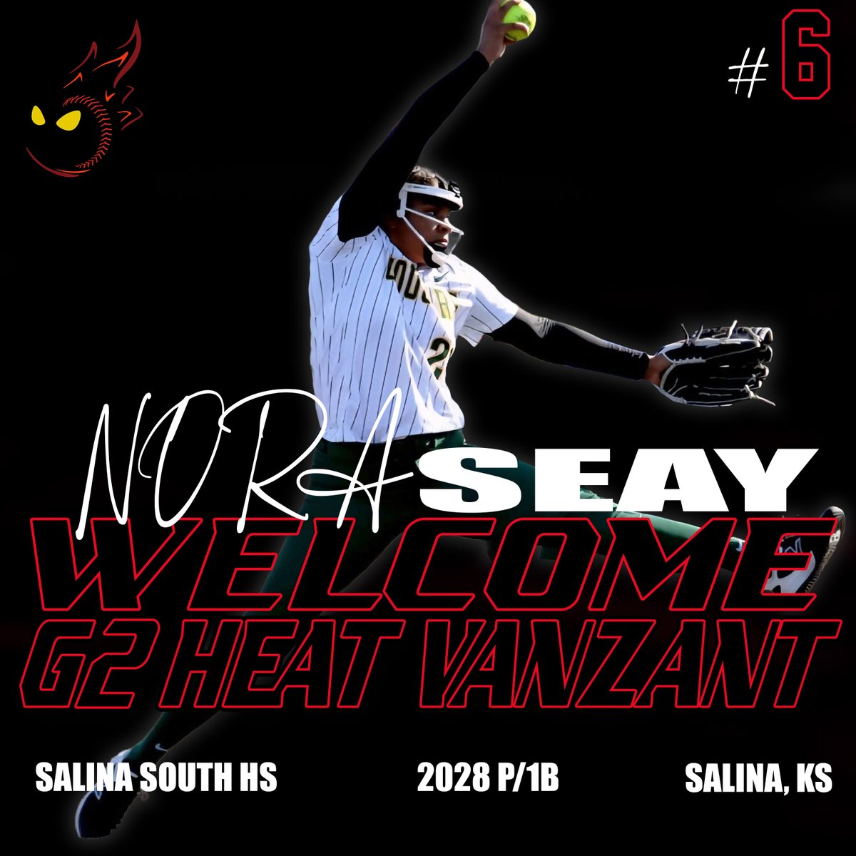 g2heatvz's tweet photo. Welcome to the team @Nora_Seay6! https://t.co/WH10OLji3O