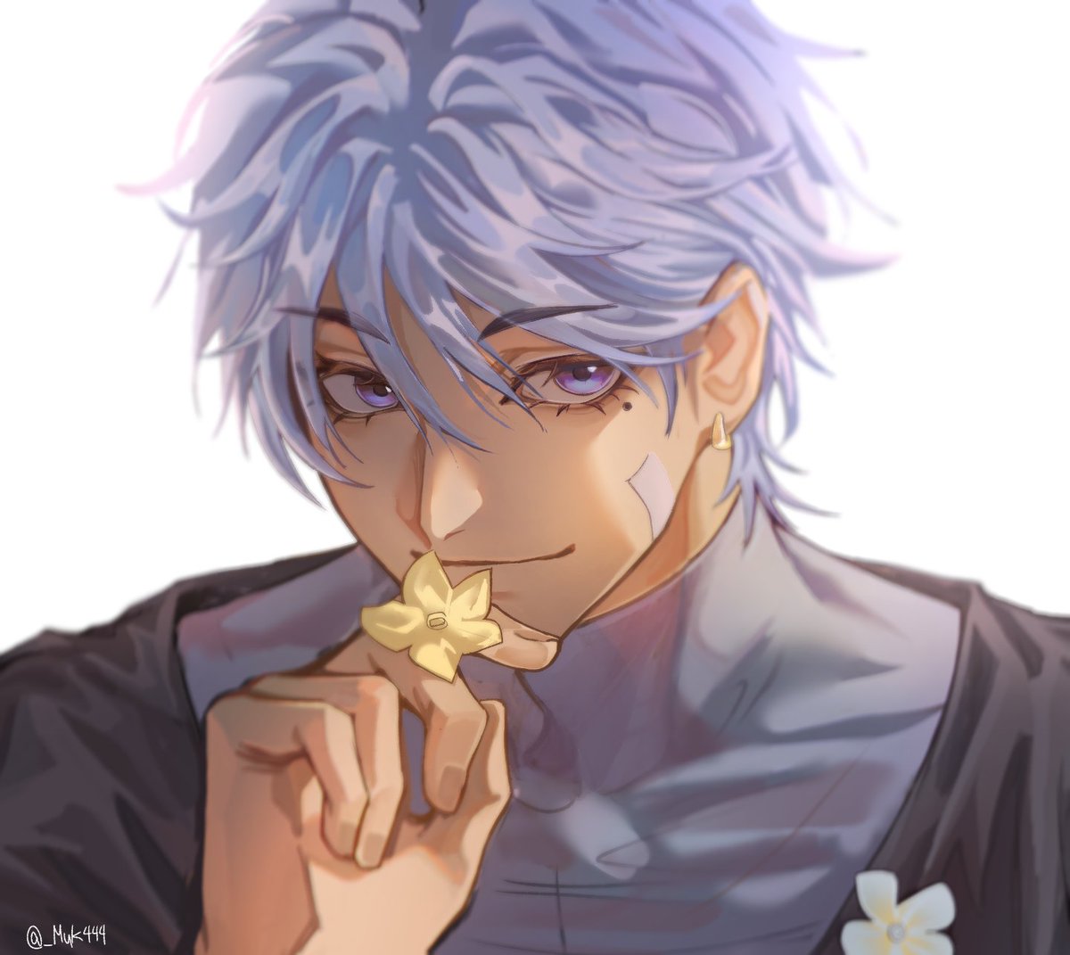 _myk444's tweet photo. Illust for @_uulhada  IXJSJSJDN PRETTT BOY https://t.co/oJHgcgYn7H