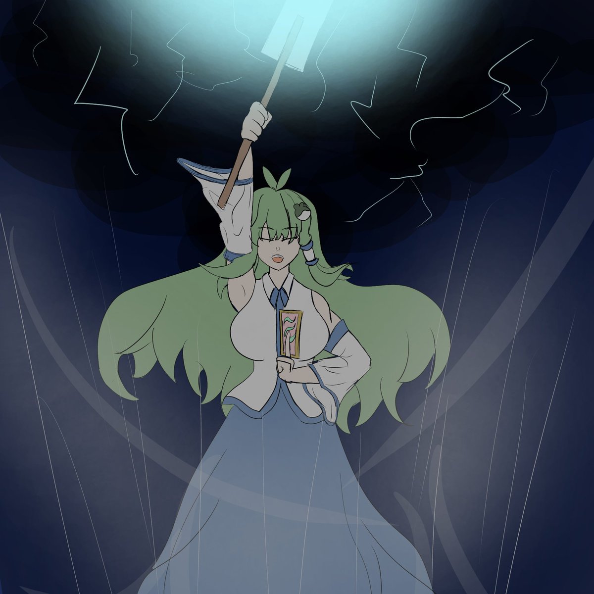 BulbBuster_'s tweet photo. Sanae Miracle #東方Project https://t.co/Xrbzt8VSkM
