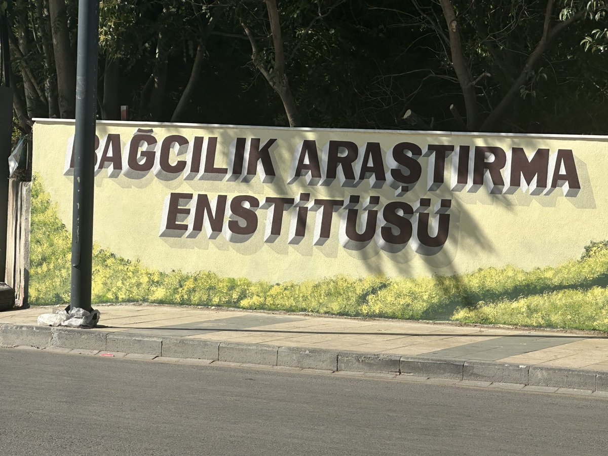 Veyselalgur_'s tweet photo. Tarım Bakanlığının Manisa yerleşkesi olan Bağcılık araştırma enstitüsü müdürlüğümün dış cephesine yapmış olduğumuz kurumsal kimlik çalışması. https://t.co/Q5yifBr85p