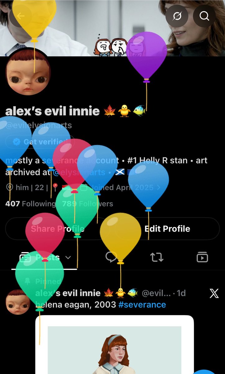 alex’s evil innie 🍁🐥🐠 tweet media