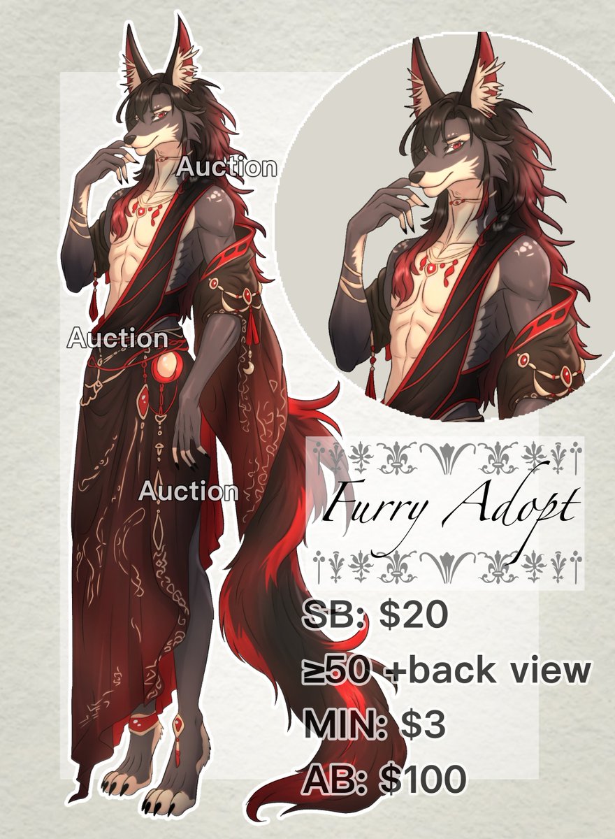 _MeGS1_'s tweet photo. Furry Adopt | PayPal | credit card 

𝐒𝐁: $20
≥$50 + u'll get a view from the back
𝐌𝐈𝐍: $3
𝐀𝐁: $100 (𝐢𝐧𝐜𝐥𝐮𝐝𝐢𝐧𝐠 𝐜𝐨𝐦𝐦𝐞𝐫𝐜𝐢𝐚𝐥 𝐮𝐬𝐞)

Ends in 24 hours after the last bid 

#art #artmoots #digitalart #adopt https://t.co/iybmNGiNNh