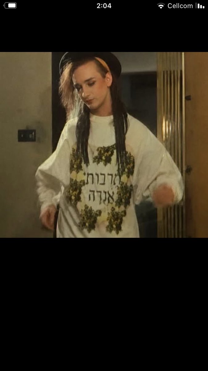 YMegidd0's tweet photo. @YinonMagal @BoyGeorge https://t.co/HwlDr5EYxs